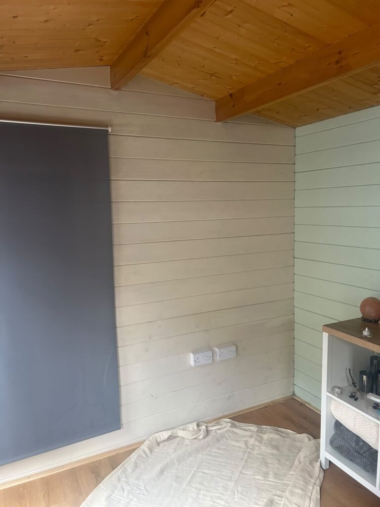 Before: Installation in Burton Treatment Room in Burton